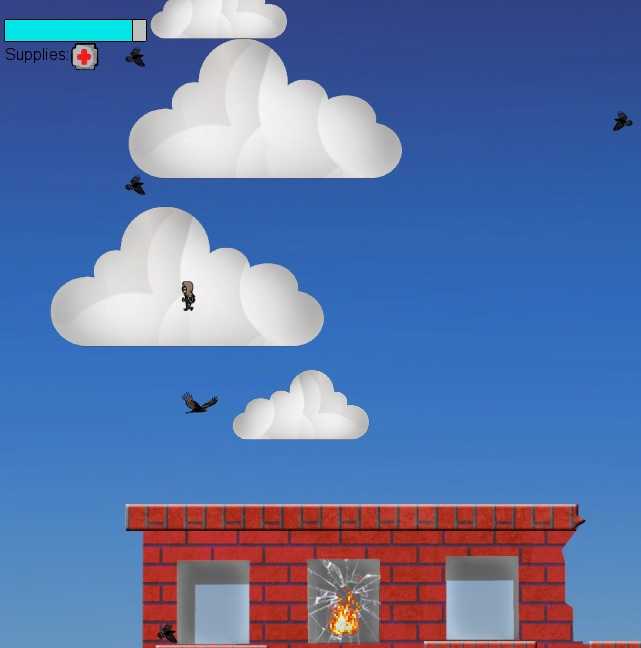 Student projects in Video Game Prototyping Class screenshot at Lousiana State University (LSU)