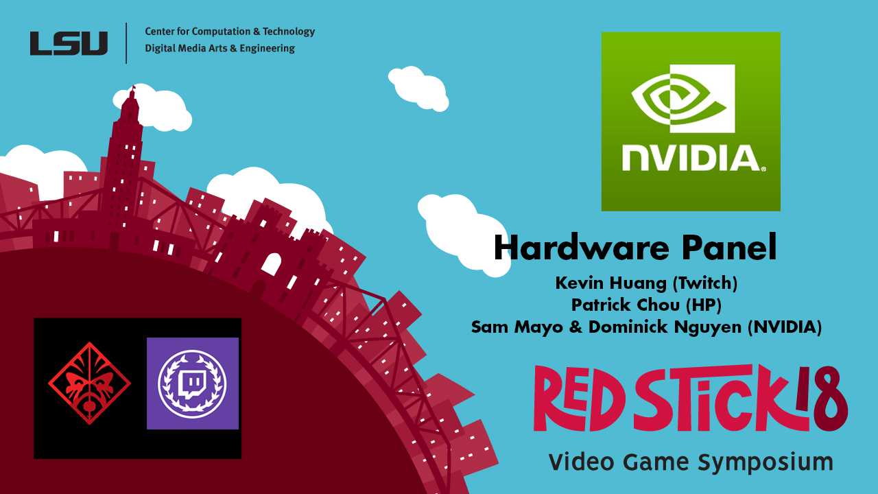 RedStick Video Game Symposium Welcomes NVIDIA, HP & Twitch news author