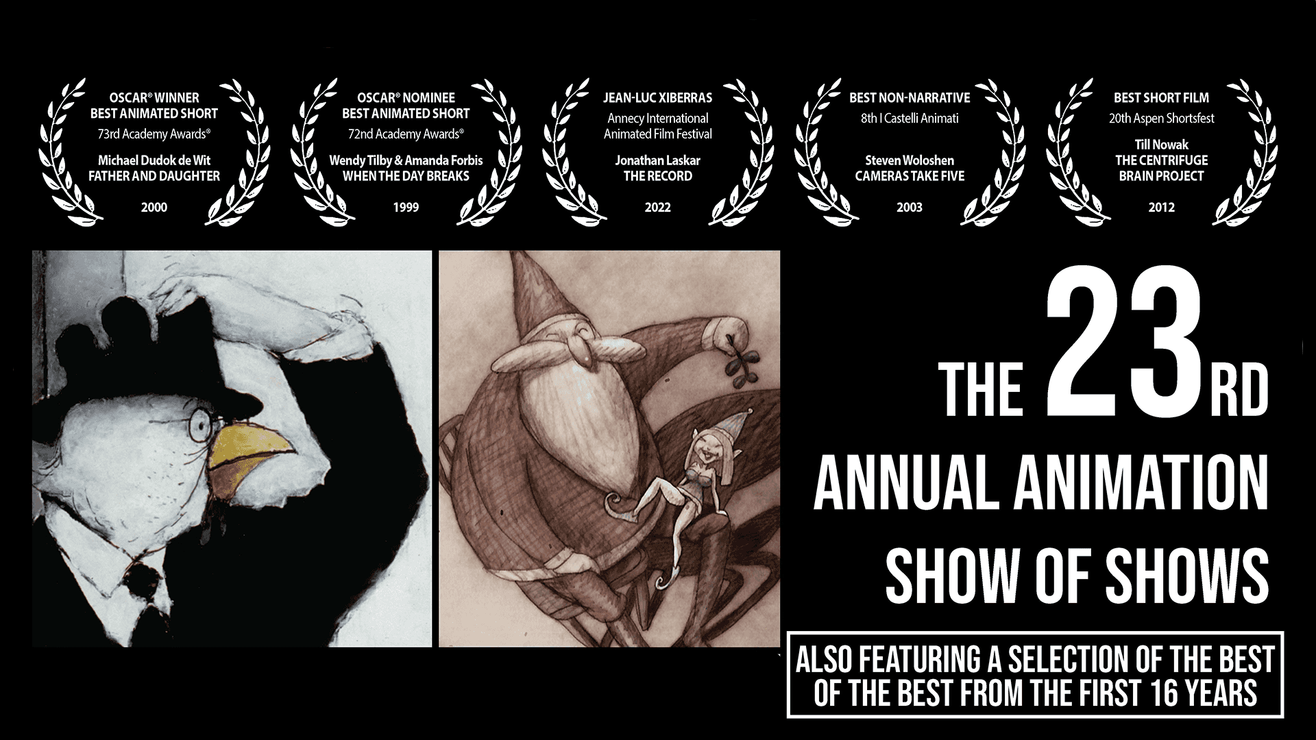 The 23rd Animation Show of Shows news author