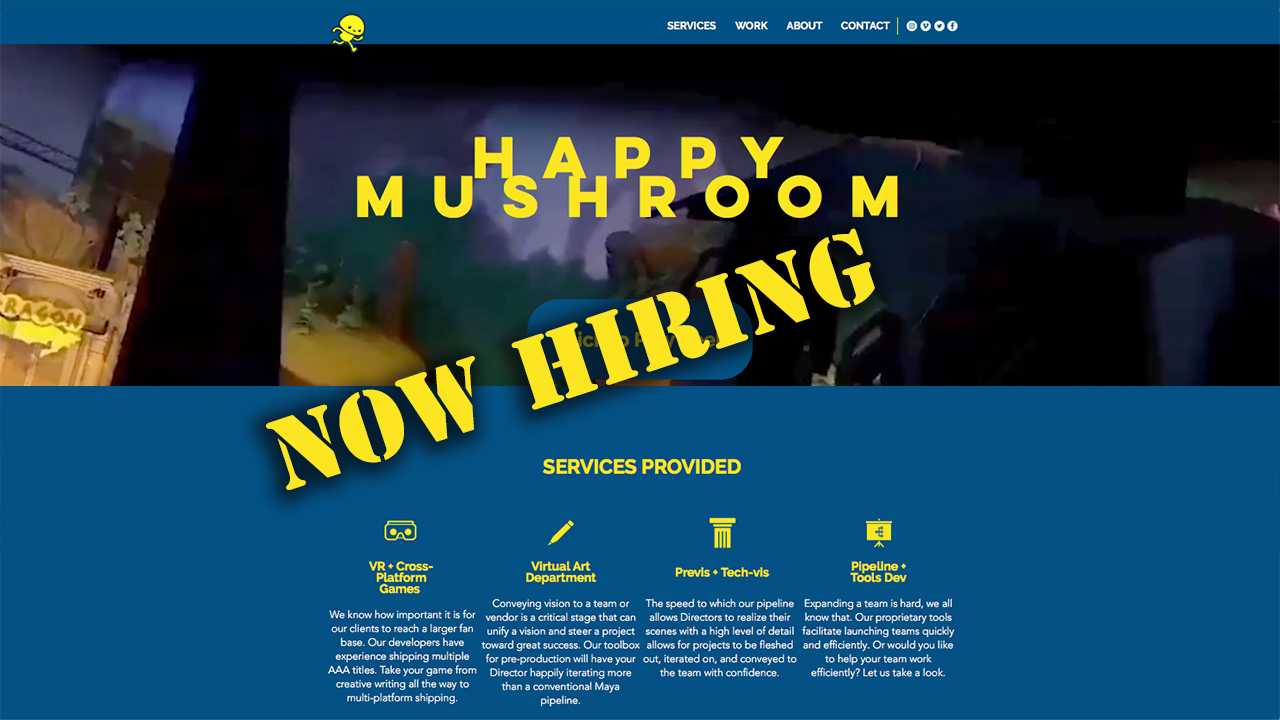 Happy Mushroom in Los Angeles is Hiring news story