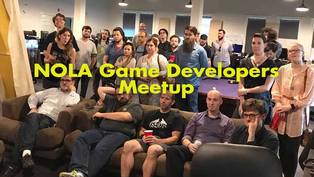 NOLA Game Developers Meetup December '19 news author