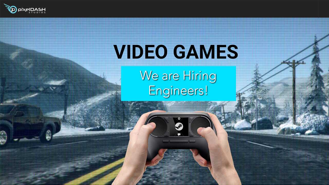 Pixel Dash is Hiring Engineers news story