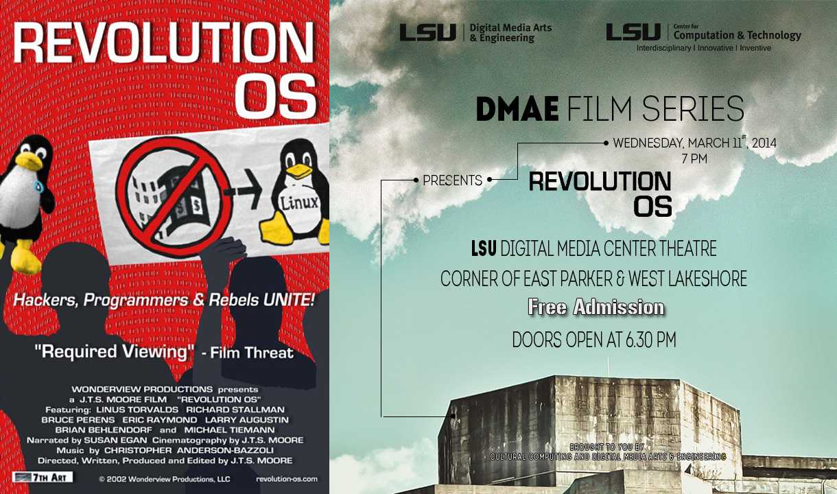 Revolution OS news author